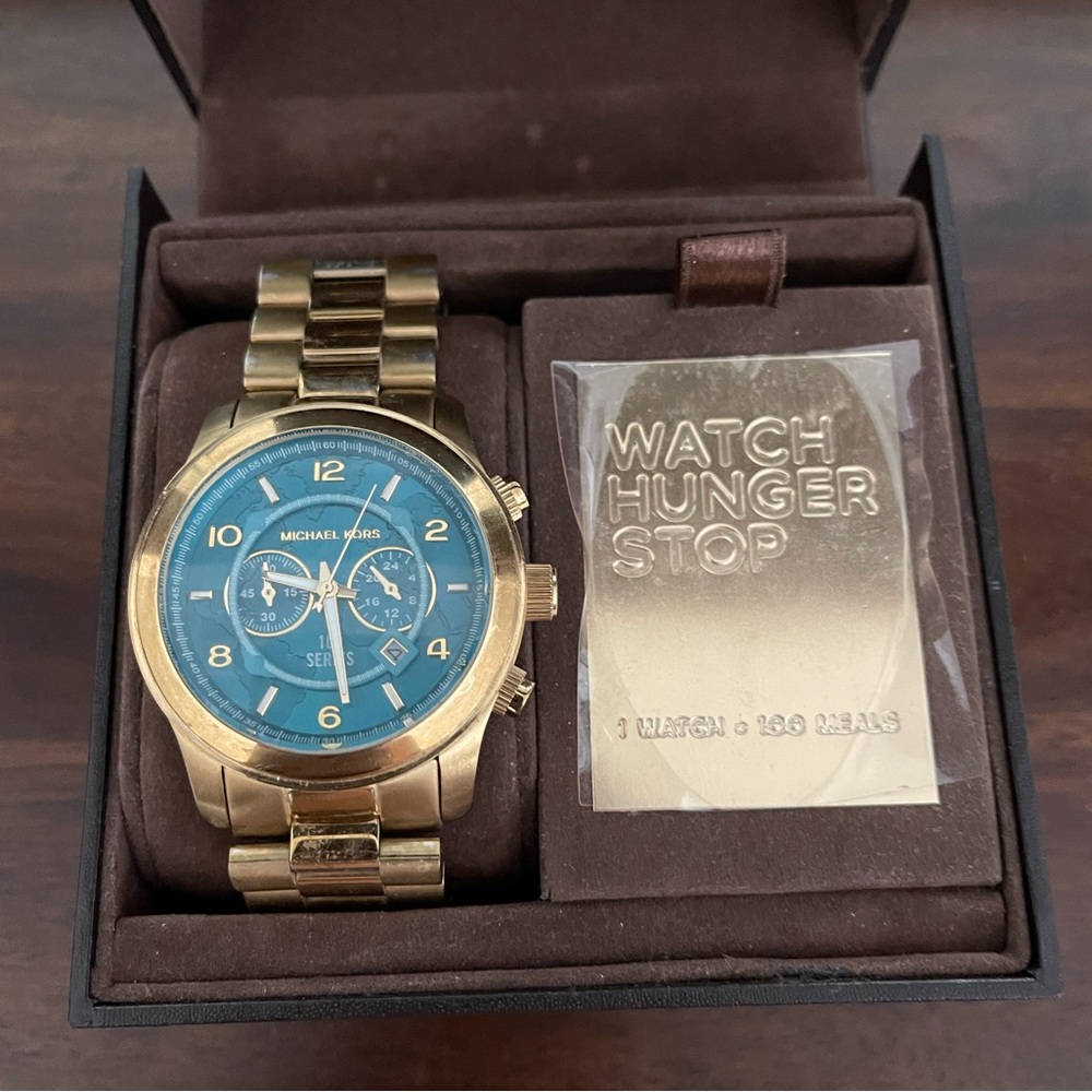 Michael Kors - Authentic Oversized Watch - Watch Hunger Stop Edition